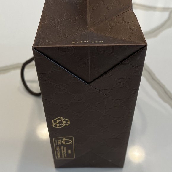 Authentic New Gucci Embossed Logo Print Small Shopping Bag - Picture 6 of 7